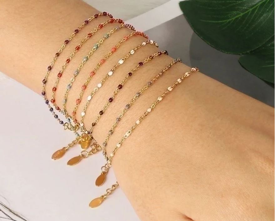 Bohemian fijne bedelarmband